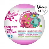 Kosmetyki kąpielowe dla dzieci - ESTETICA GROUP Estetica Chlapu Chlap Bąbelkowe kule do kąpieli 50g 1 szt - miniaturka - grafika 1