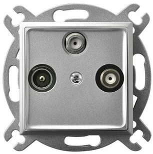 Ospel Gniazdo RTV DATA Biały Aria - GPA-UD/m/00 - Gniazdka elektryczne - miniaturka - grafika 2