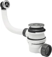 Syfony - Wirquin Wirquin Syfon umywalkowy XS-Pure Quick-Clac z przelewem - miniaturka - grafika 1