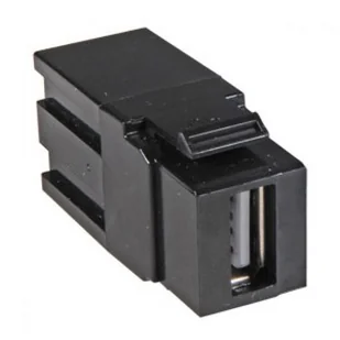 INTELLINET Keystone Adapter USB3.0 Czarny IWP-ADAP-USB3 - Akcesoria do statywów - miniaturka - grafika 2