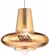 Lampy sufitowe - AILati Lampa wisząca Giulietta 130 cm stare złoto metalik - miniaturka - grafika 1