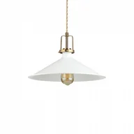 Lampy sufitowe - Ideal Lux Lampa wisząca Eris 238210 klasyczna oprawa w kolorze białym 238210 - miniaturka - grafika 1