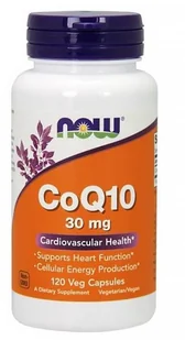 Now Foods NOW CoQ10 30mg 120vegcaps - Witaminy i minerały dla sportowców - miniaturka - grafika 2