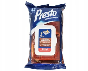 Presto 2W1 Ściereczki + Płyn Do Mebli Drewnianych - Ściereczki, gąbki, czyściki - miniaturka - grafika 13