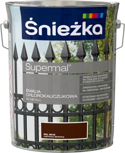 Śnieżka Emalia do metalu CHLOROKAUCZUKOWA SUPERMAL - Emalie - miniaturka - grafika 18