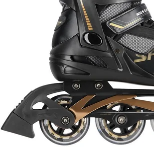 Nils EXTREME NA2150 CZARNO-ZŁOTY ROZM. 42 ŁYŻWOROLKI EXTREME - Rolki - miniaturka - grafika 5