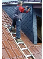 Rusztowania - Krause Drabina dachowa aluminiowo-drewniana 8 szczebli 804204 804204 - miniaturka - grafika 1