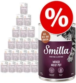 Mokra karma dla kotów - Smilla Puszki z drobiem 12 x 400 g Drób z rybą - miniaturka - grafika 1