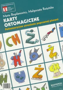 Operon Marta Bogdanowicz, Małgorzata Rożyńska Ortograffiti SP Karty ortomagiczne - Materiały pomocnicze dla uczniów - miniaturka - grafika 2