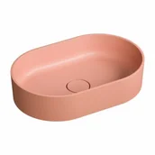 Umywalki - Omnires OVOUN CO OVO M+ Umywalka nablatowa 55 x 36 cm CORAL - miniaturka - grafika 1