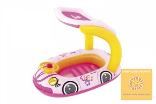 Bestway Łódeczka z daszkiem mix-auto 5_736436 - Materace dmuchane i koła do pływania - miniaturka - grafika 6
