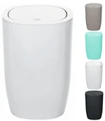 Koszyki łazienkowe - Spirella Kosz na odpady Pure od , akcesoria łazienkowe, polistyren, 25 x 17 x 17 cm, biały, 25  x  17  x  17 cm 1018253 - miniaturka - grafika 1