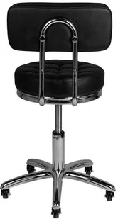 ACTIVESHOP TABORET KOSMETYCZNY AM-877 CZARNY - Krzesła i taborety kosmetyczne - miniaturka - grafika 4