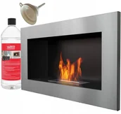 Biokominki - Biokominek Golf Szlifowany Inox Tuv Paliwo - miniaturka - grafika 1