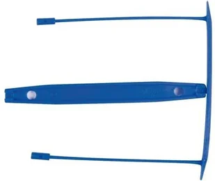 Q-Connect Klipsy archiwizacyjne E-Clip, grubość pliku max. 7cm, niebieski KF0228 - Spinacze i klipsy do papieru - miniaturka - grafika 6