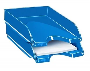 CEP Szufladka na biurko Pro Gloss, polistyren, niebieska C200G-01 - Półki na dokumenty - miniaturka - grafika 2