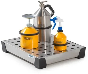 722 DENTA Wanna na małe pojemniki ze stali szlachetnej z blachą perf ze stali szl.,10 l 500x400x95 72279498 79498-uniw - Skrzynki i torby narzędziowe - miniaturka - grafika 3