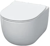 Miski WC - Kerasan Flo 54x36 biały 311101+319101 - miniaturka - grafika 1