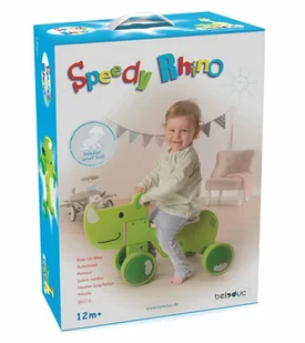 Edugro Beleduc Jeździk Speedy Rhino, zielony, 18013 18013 - Jeździki dla dzieci - miniaturka - grafika 3