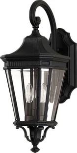 Elstead Lighting Kinkiet COTSWOLD LANE FE/COTSLN2/M BK IP44 - Lampy ogrodowe - miniaturka - grafika 3