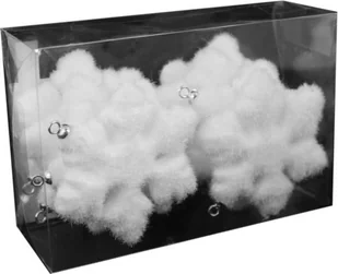 Śnieżynki białe 7.5 cm 8 szt. - Pozostałe akcesoria świąteczne - miniaturka - grafika 2