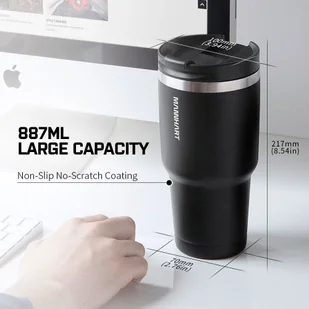 SPIGEN Kubek termiczny  MANNHART STEEL TUMBLER (brąz) - Kubki termiczne - miniaturka - grafika 6