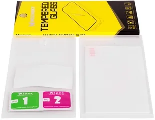 Braders Szkło hartowane na cały ekran z ramką do iPhone SE 2020 / iPhone 8 / iPhone 7 białe - Szkła hartowane na telefon - miniaturka - grafika 3