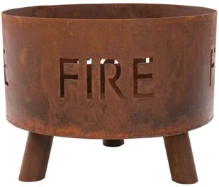 OutTrade RedFire Palenisko Fulla, rdzawy, 88030 88030 - Wkłady kominkowe - miniaturka - grafika 2