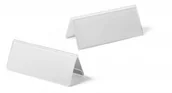 Identyfikatory - Durable Identyfikator stołowy 61/122 x 150mm 10 sztuk 8033-19 - miniaturka - grafika 1