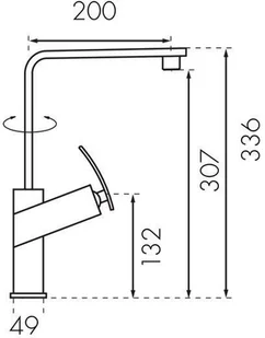Blue Water Nicole Chrom (5901730610581) - Baterie kuchenne - miniaturka - grafika 3