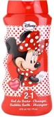 Kosmetyki kąpielowe dla dzieci - EP Line Disney Minnie Mouse szampon i żel pod prysznic 2 w 1 475 ml - miniaturka - grafika 1