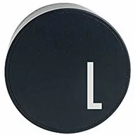 Ładowarki do telefonów - Design Letters Design Letters MyCharger A-Z UK (typ BS 1363) L, czarny 60201016L - miniaturka - grafika 1