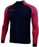 Kurtki i kamizelki sportowe męskie - Kelme Kelme Męska kurtka treningowa niebieski ciemnoniebieski/neonowy róż XXL 3871300 - miniaturka - grafika 1