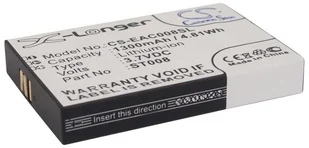 Cameron Sino Emporia Dual-Sim / ST008 1300mAh 4.81Wh Li-Ion 3.7V CS-EAC008SL - Baterie do telefonów - miniaturka - grafika 2