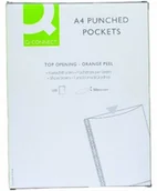 Koszulki na dokumenty - Q-Connect Q Connect punched Pocket A4 P100 KF24001 - miniaturka - grafika 1