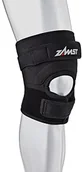 Ściągacze i opaski sportowe - Zamst Bandaż na kolana zamst JK 2, czarny, l 471203 - miniaturka - grafika 1