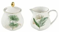 Mleczniki - Easy life nuova r2s CUKIERNICA I MLECZNIK z PORCELANY Exotique - Egzotyczne Liście 1285 EXOT - miniaturka - grafika 1