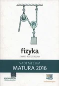Fizyka i astronomia - Chełmińska Izabela, Falandysz Lech Fizyka Matura 2016 Vademecum Zakres rozszerzony - miniaturka - grafika 1