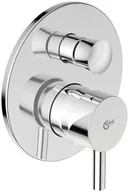 Baterie wannowe i prysznicowe - Ideal Standard Ceraline wannowo-prysznicowa podtynkowa chrom A6939AA - miniaturka - grafika 1