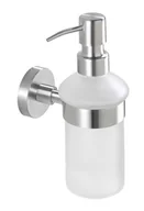 Dozowniki papieru i mydła dla firm - Wenko Dozownik do mydła BOSIO MATT, stal nierdzewna - 210 ml 19617100 - miniaturka - grafika 1