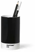 Pojemniki biurowe - Pantone Pantone 419 organizer na biurko, pojemnik na długopisy, porcelana, czarny 101490418 - miniaturka - grafika 1