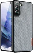 Etui i futerały do telefonów - Dux Ducis Fino etui pokrowiec pokryty nylonowym materiałem Samsung Galaxy S22+ (S22 Plus) niebieski - miniaturka - grafika 1