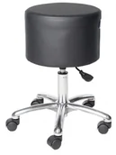 Krzesła i taborety kosmetyczne - Prosedia taboret skaj Gold SWO - miniaturka - grafika 1