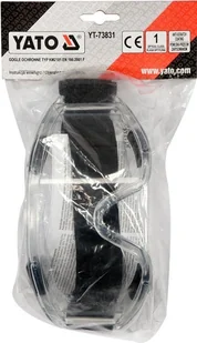 YATO GOGLE OCHRONNE Z WYWIETRZNIKAMI BEZBARWNE YT-73831 - Okulary ochronne - miniaturka - grafika 4