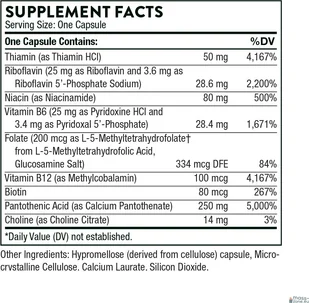 THORNE RESEARCH THORNE Stress B-Complex - 60 kapsułek - Witaminy i minerały dla sportowców - miniaturka - grafika 2