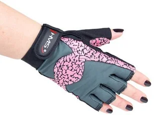 HMS RĘKAWICZKI DO ĆWICZEŃ RÓŻ-SZAR ROZM M 17-63-221 - Rękawice do ćwiczeń - miniaturka - grafika 3