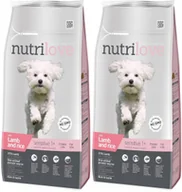 Sucha karma dla psów - Nutrilove Sensitive Small Medium Lamb Rice 8 kg - miniaturka - grafika 1