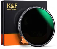 Filtry fotograficzne - KF Concept Filtr szary regulowany K&F Concept (ND2-ND400) Nano 62mm KF01.1615 - miniaturka - grafika 1