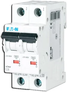 Eaton Wyłącznik nadprądowy dwubiegunowy B 6A FAZ-B6/1N 278642 - Bezpieczniki elektryczne - miniaturka - grafika 2