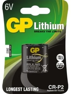 GP Akumulator fotograficzna CR-P2 1szt CRP2-U1 CRP2-U1 - Akumulatory do aparatów dedykowane - miniaturka - grafika 2